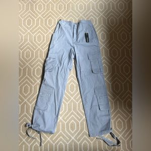 Grey Cargo pants size M (new with tags)